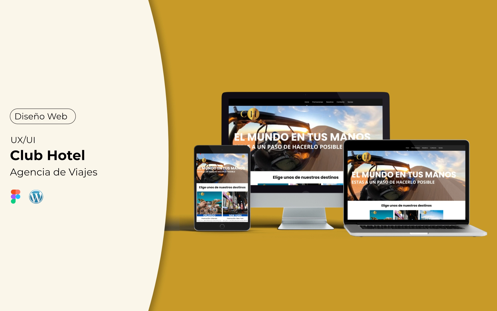 Diseño Web - Club Hotel