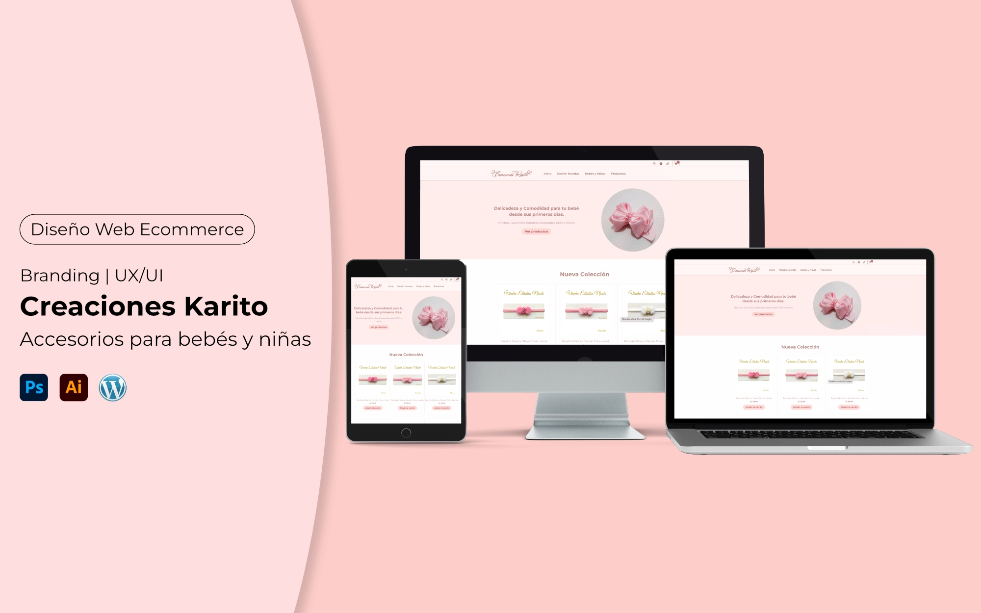 Diseño Web - Creaciones Karito