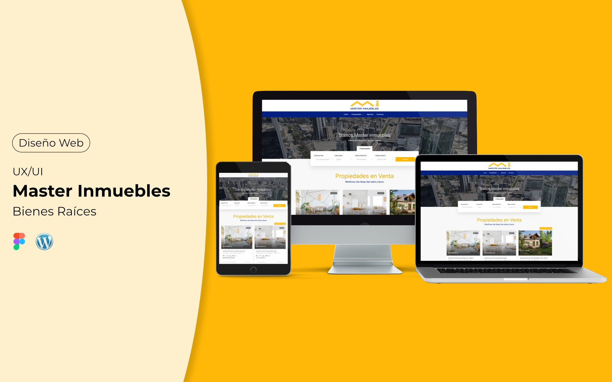 Diseño Web - Master Inmuebles