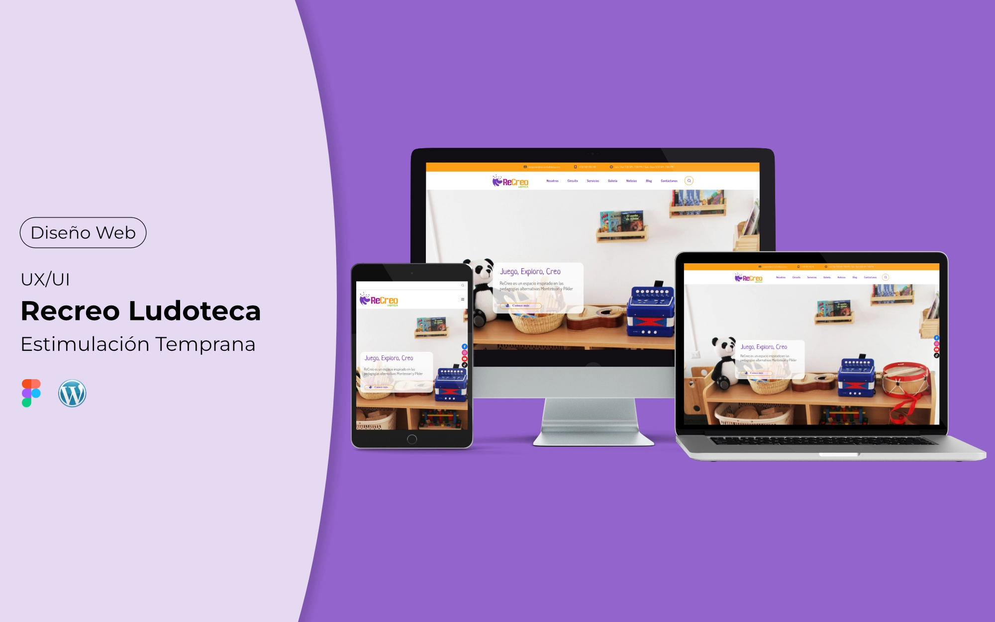 Diseño Web - Recreo Ludoteca